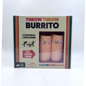 Throw Throw Burrito Dodgeball Card Game by‎ Exploding Kittens Ages 7+